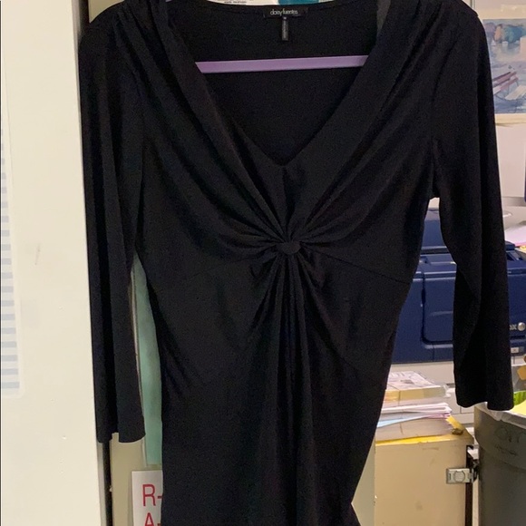 daisy fuentes cute black top - Picture 2 of 4